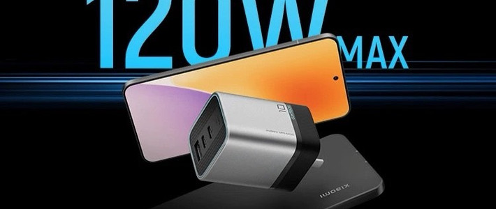 小巧120W氮化镓充电器，真快！