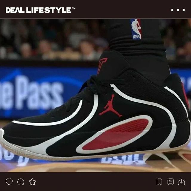 资讯分享 | Jordan Tatum 4 “Black/University Red”