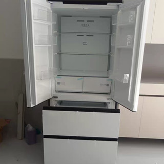 美的503零嵌入式冰箱60cm超薄机身+全空间净味，厨房颜值天花板！