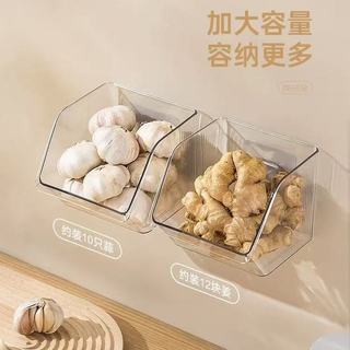 dehub壁挂式葱姜蒜收纳盒：告别厨房杂乱，让食材鲜爽如初