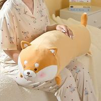 一抱沦陷！名创优品小猪小狗长条抱枕，给女生的睡前温柔拥抱