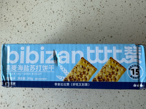 比比赞黑麦海盐苏打饼干，早餐新宠？