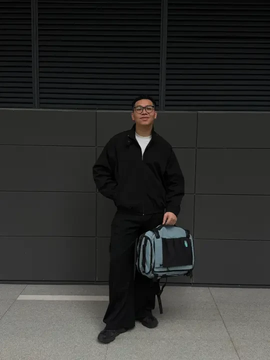 男生翻包 | 短途旅行真不用扛箱子！