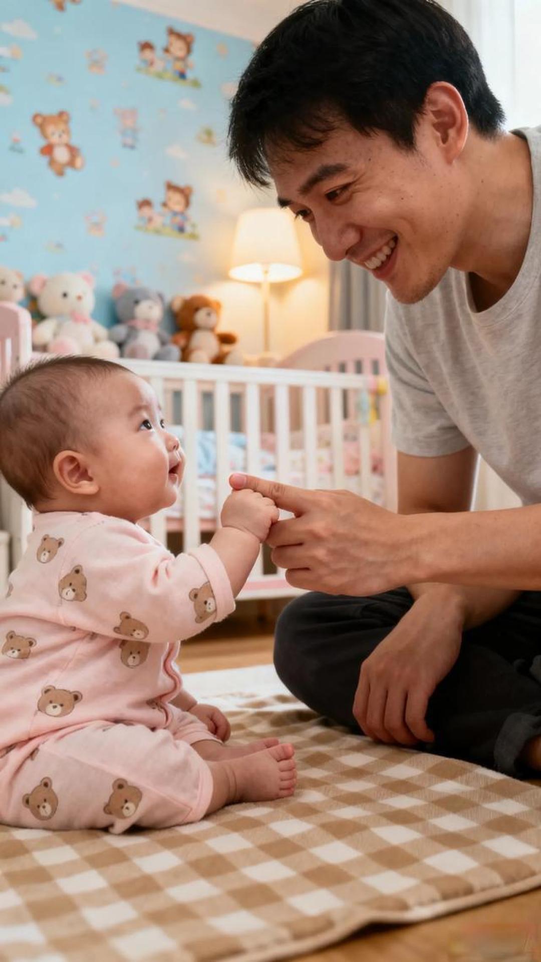 婴儿握力之谜:解读抓握反射背后的科学真相与进化本能