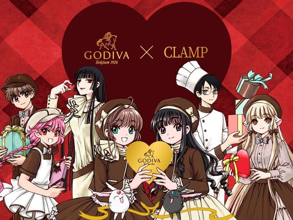 新物速报：CLAMP x 歌帝梵 首次梦幻联动！小樱、魔法骑士全新周边登场！&lt;日本&gt;知名漫画团体 CLAMP 宣布与高端巧克力品牌 Godiva（歌帝梵） 首次合作，推出一系列联名周边！全
