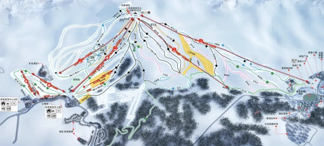 冰雪季陆续开板!看遍全网滑雪攻略吐血总结的全国滑雪地图来了