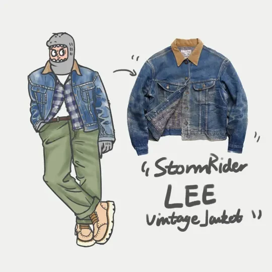 剁手清单/Lee风暴骑士夹克
