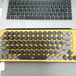 罗技POP KEYS热力黄键盘：颜值与效率并存的桌面潮物