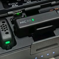 迷你降噪直播vlog纽扣式领夹麦克风