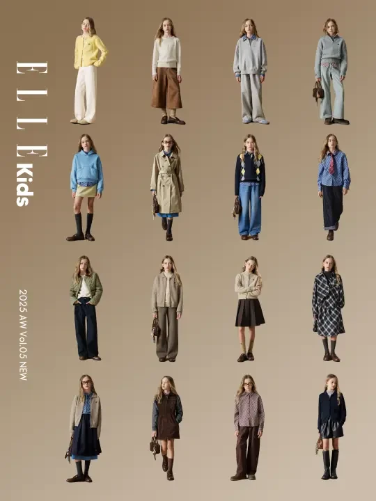 ELLE KIDS | 2025AW Lookbook*Vol.05