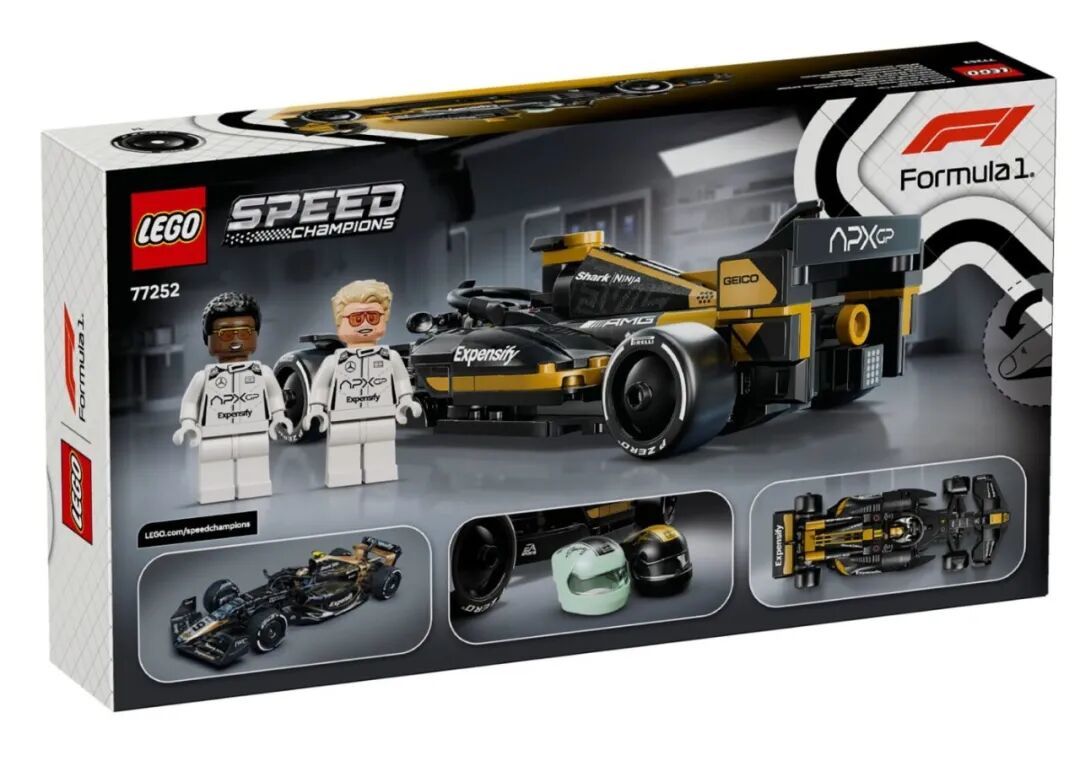 电影《F1狂飙飞车》同款F1,乐高急速赛车 77252 公布!| 星际迷航 新春套装最新文字情报