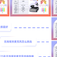 音质好的领夹麦大推荐，麦克风性价比王炸揭榜！