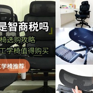 人体工学椅是智商税吗？有什么品牌的人体工学椅值得购买？