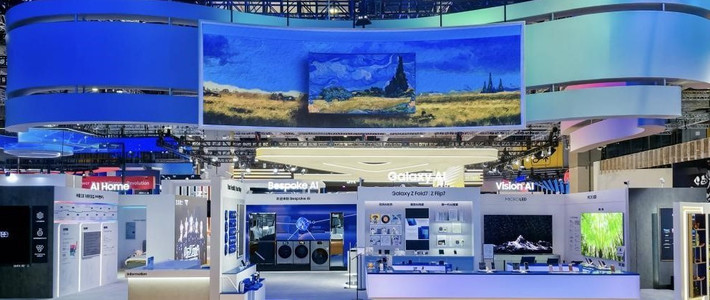 三星显示器全矩阵亮相进博会，以卓越显示技术构筑数字生态新图景