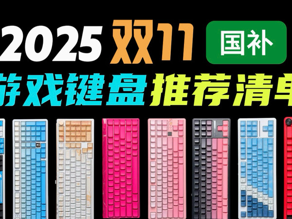 【25年双11键盘推荐】机械+磁轴键盘！全部实测买前必看！2025年双十一键盘推荐清单！覆盖全价位！拒绝智商税！抄作业清单 保姆级推荐！