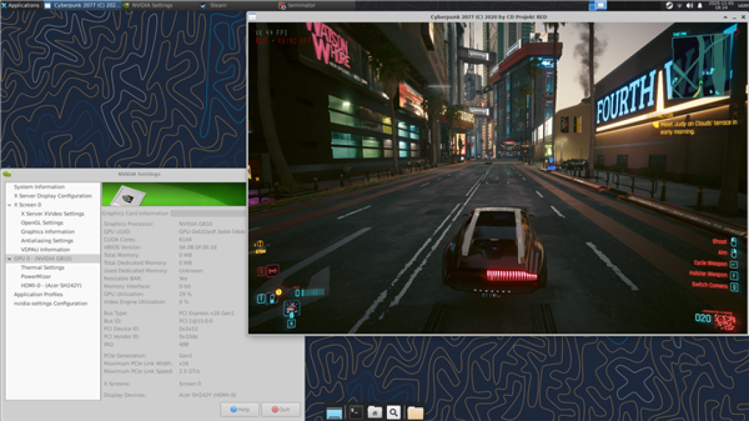 3+万元的NVIDIA DGX Spark没法玩游戏:《赛博朋克2077》1080p中画质只有50FPS