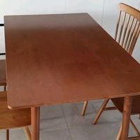 小户型的实木惊喜：中伟1.4米餐桌椅组合体验