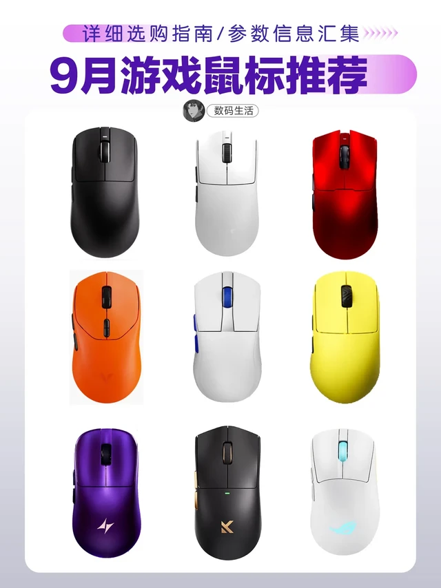 9月游戏鼠标推荐!游戏鼠标怎么选?本次是9月分游戏鼠标推荐,包含各价位中性价比还不错的产品,最近想要入手鼠标的可以根据自己的手型来参考!
#鼠标 #游戏外设 #鼠标推荐 #电竞好物 #鼠标推荐性价比排