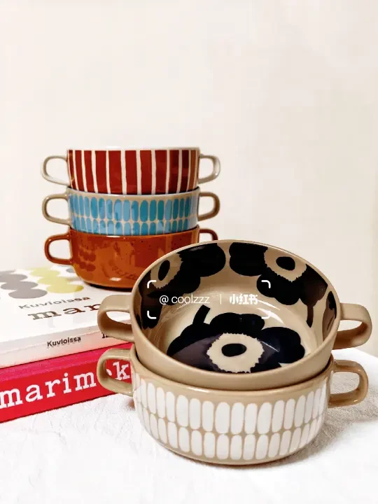 marimekko双耳碗🥣