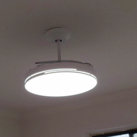 餐厅卧室都能装！欧普隐形扇吊灯太懂生活了