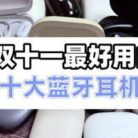 目前最好用的蓝牙耳机是哪款？2025双11最好用的十大蓝牙耳机推荐