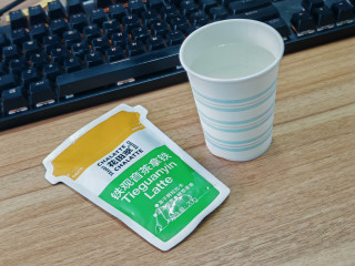 花田萃咖啡冻干粉8种风味评测铁观音拿铁