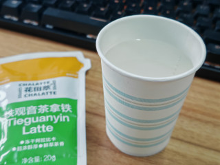花田萃咖啡冻干粉8种风味评测铁观音拿铁