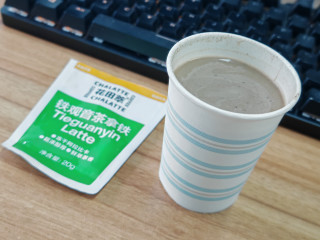 花田萃咖啡冻干粉8种风味评测铁观音拿铁