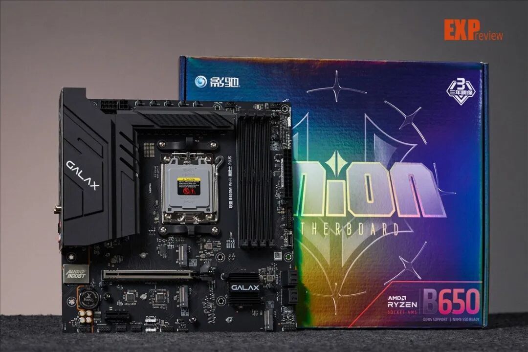 影驰联盟 B650M Wi-Fi 黑武士 PLUS评测：可扩展性优秀，好得不像是B650