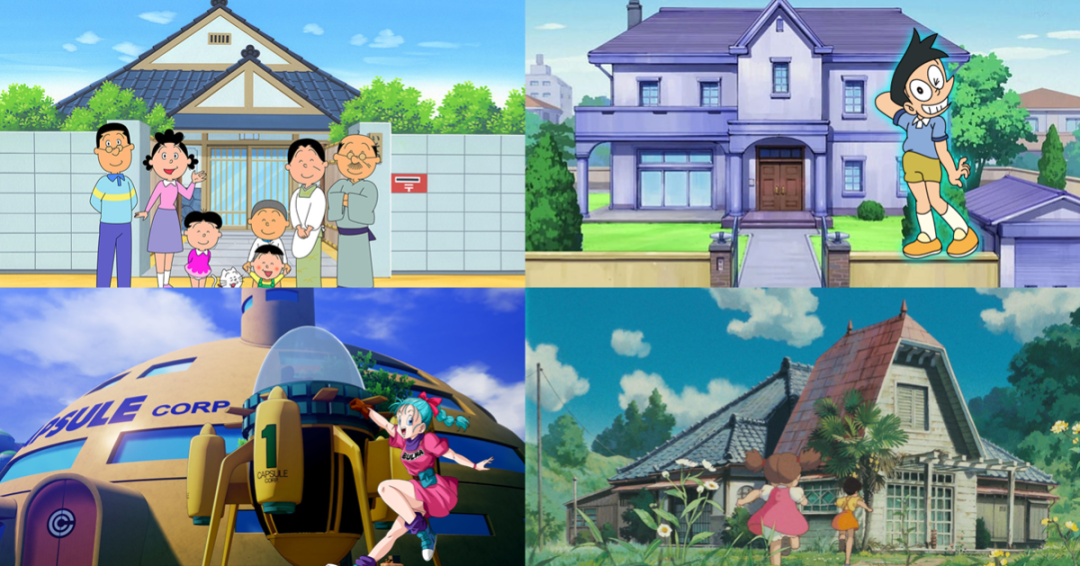 最想住进哪部动画的房子?“大雄的家”屈居第二,第一估计多数不认识~