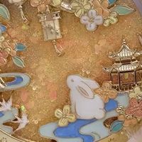 月中桂兔随身镜，把浪漫揣进口袋