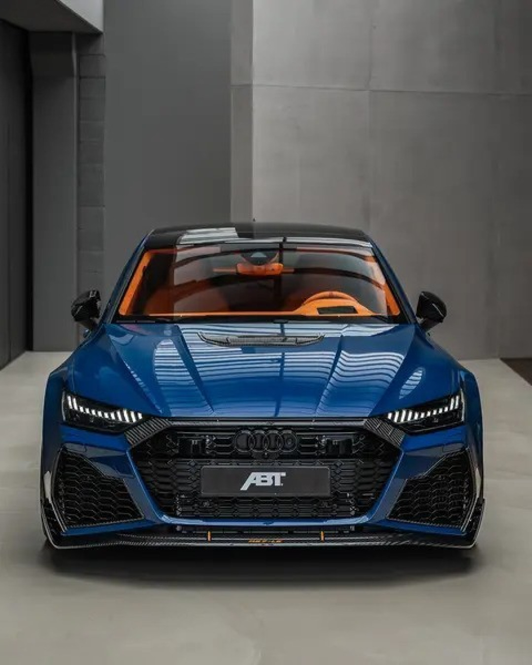 雷霆ABT?RS7遗产版全球限量1台,1000马力+橙色定制内饰惊艳亮相