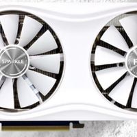 撼与科技A770显卡：白色双槽设计