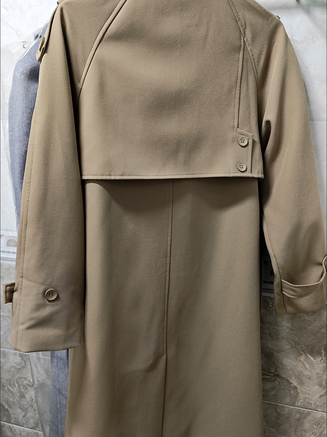 双11小个子必冲！TERRE BLEUE美拉德风衣