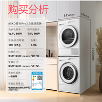 ASKO雅士高极光Pro2.0欧洲进口洗烘套装 购买深度分析建议