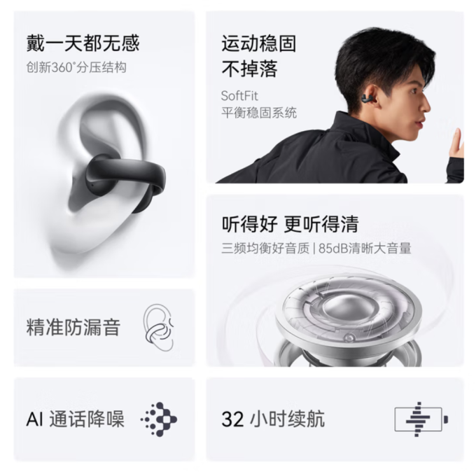 声阔蓝牙耳机