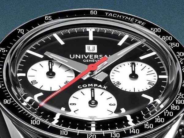 宇宙表Universal Genève推出新款Tribute to Compax Nina腕表，可以说是今年度的传奇复刻腕表