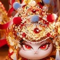 艺模喵之城木兰猫头金属模型，潮玩新宠酷炸啦