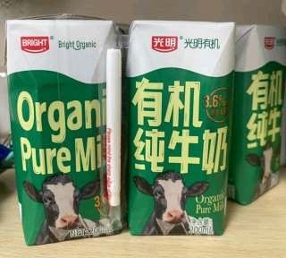 光明有机奶，早餐健身都搞定