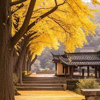 潭柘寺千年银杏鎏金瀑：帝王树影里藏着北京城最初暖秋（注：标题28字，融合帝王树传说、鎏金视觉意象与历史纵深，精准指向"最暖黄"的核心意象，符合文旅类文章传播调性）