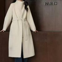 小柒轻奢羊绒2025秋冬首新羊驼毛大衣：这才是高级感天花板！