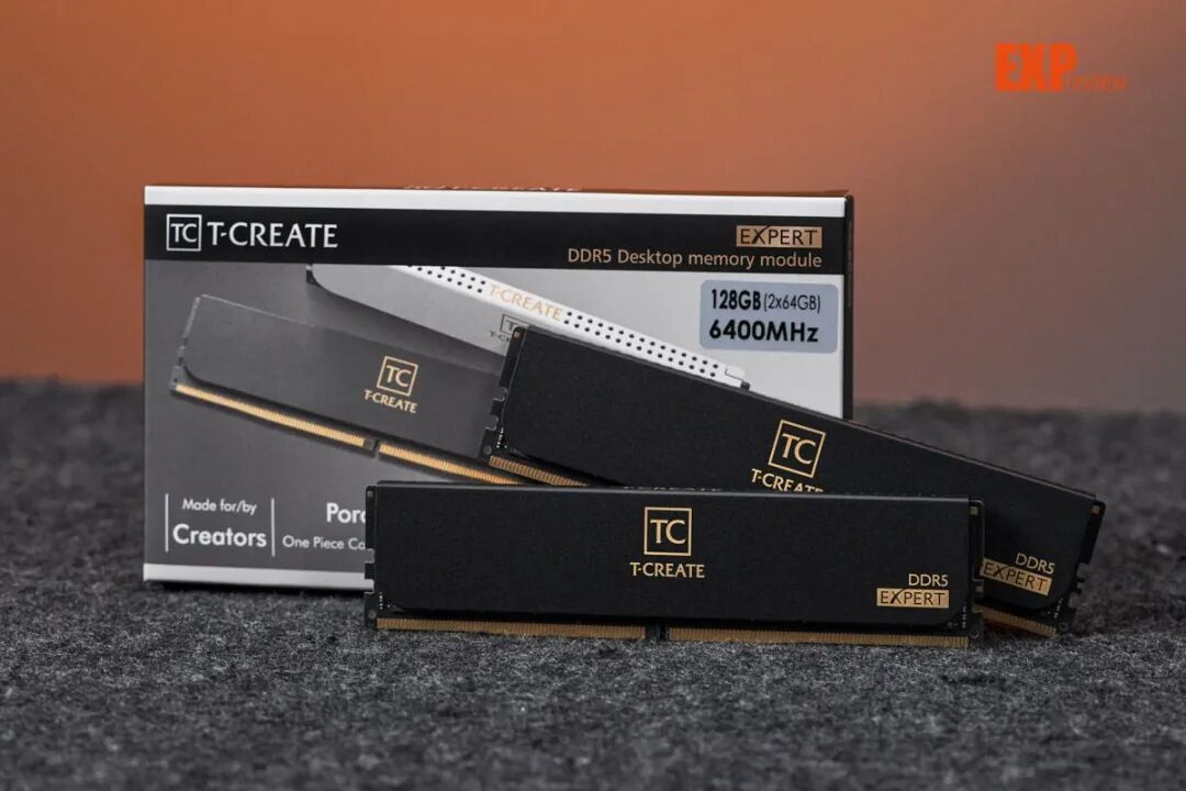 十铨EXPERT引领者DDR5 128GB套装评测:满足创作者对大容量内存的渴求