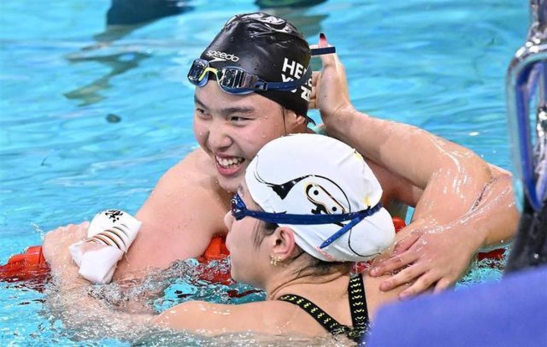 13岁天才少女于子迪全运会破亚洲纪录 中国游泳开启新纪元