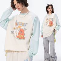 LAMLICKA小怪兽印花卫衣：把童趣穿在身上，慵懒也能很出片