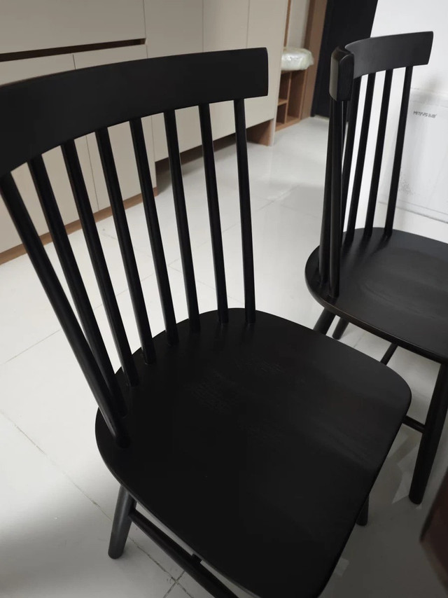 全实木餐椅客厅大座椅家用靠背椅子