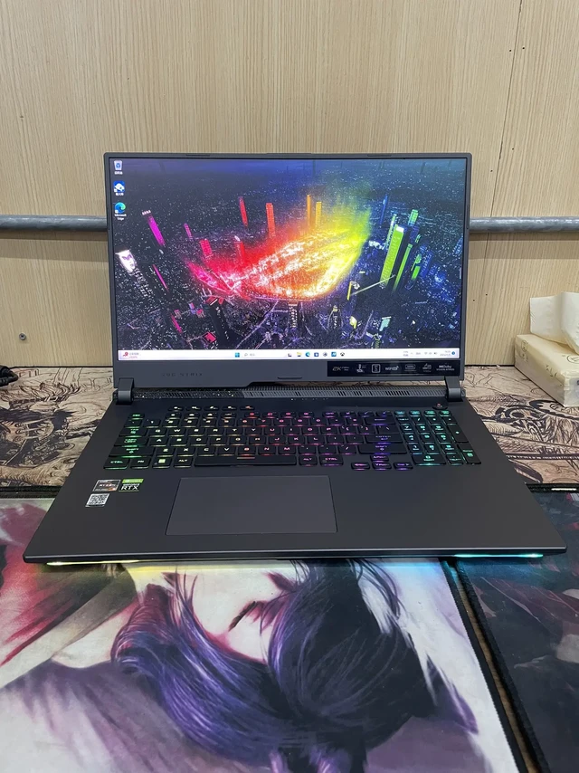 rog 魔霸6plus 游戏笔记本电脑 r9-6900XH 16+512固态硬盘 RTX3070Ti（8G）独立显卡 17.2寸2.5k240hz高刷电竞屏幕 需要联系#电脑装机 #平板电脑 #电脑配