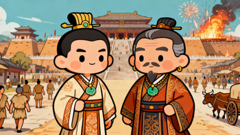9.《史记》漫画版｜武丁中兴：隐姓埋名“打工人”，逆袭成明君？