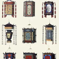古画里的灯笼美学：快来看中式漂亮灯🏮_什么值得买