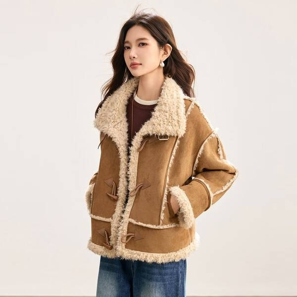 TERRE BLEUE拼接外套，解锁冬季高级保暖穿搭