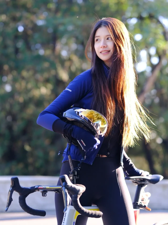 LOOK🚴｜一字米骑行服，主打一个冬天不封车